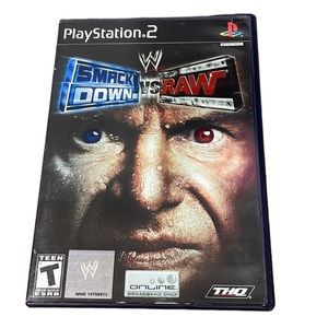 WWE Smackdown VS. Raw - Authentic Sony Playstation 2 PS2 Game